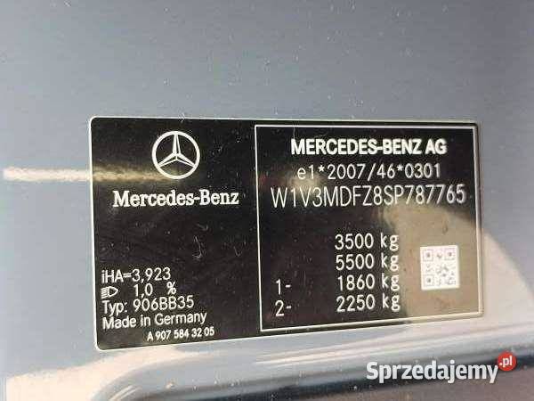 MERCEDESBENZ SPRINTER 319 CDI 2024 195000 ccm Warszawa