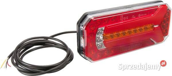 Lampa tylna zespolona LED prostokątna 1224V małopolskie Kamionna