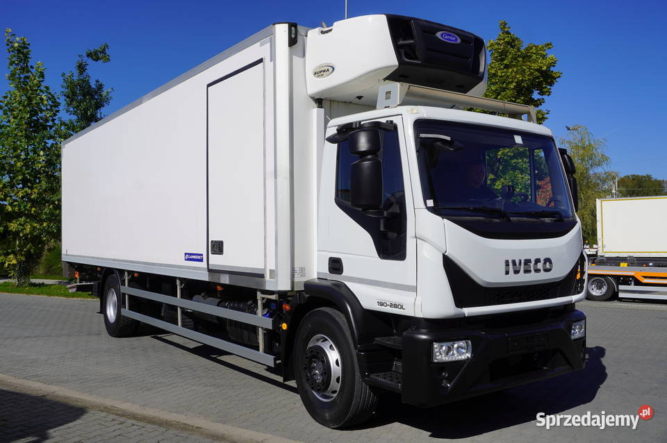 Iveco Eurocargo 190280L 19t E6 ATPFRC do 2025 22 automatyczna Samochody ciężarowe Kraków