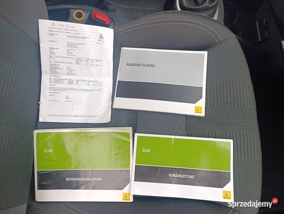 Renault Clio 12 benzyna 2010r udok przebieg Clio Lgota-Mokrzesz