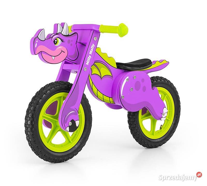 ROWEREK BIEGOWY DREWNIANY DINO Milly Mally Bielsk Podlaski