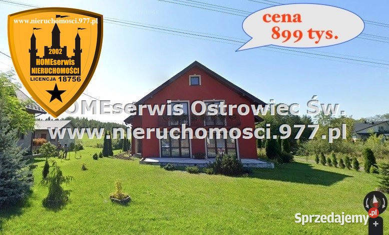 Sprzedam dom wolnostojący 271m2 Kunów do zamieszkania sprzedam