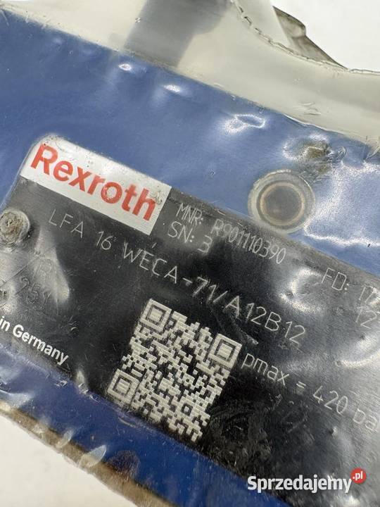 Rexroth R901110390 LFA16WECA7XA12B12 Logic cover mazowieckie