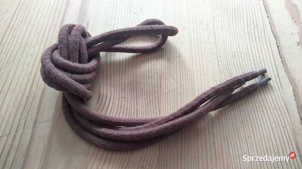 Sznurowadła okrągłe grube długość 90 kolor Ostrów Wielkopolski