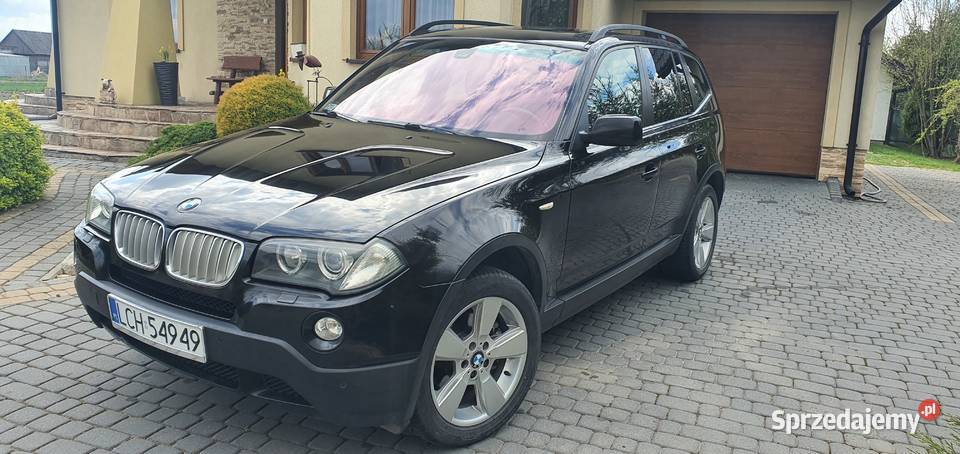 BMW X3 Mpakiet bezwypadkowy oryg lakier szyby diesel Samochody osobowe Chełm