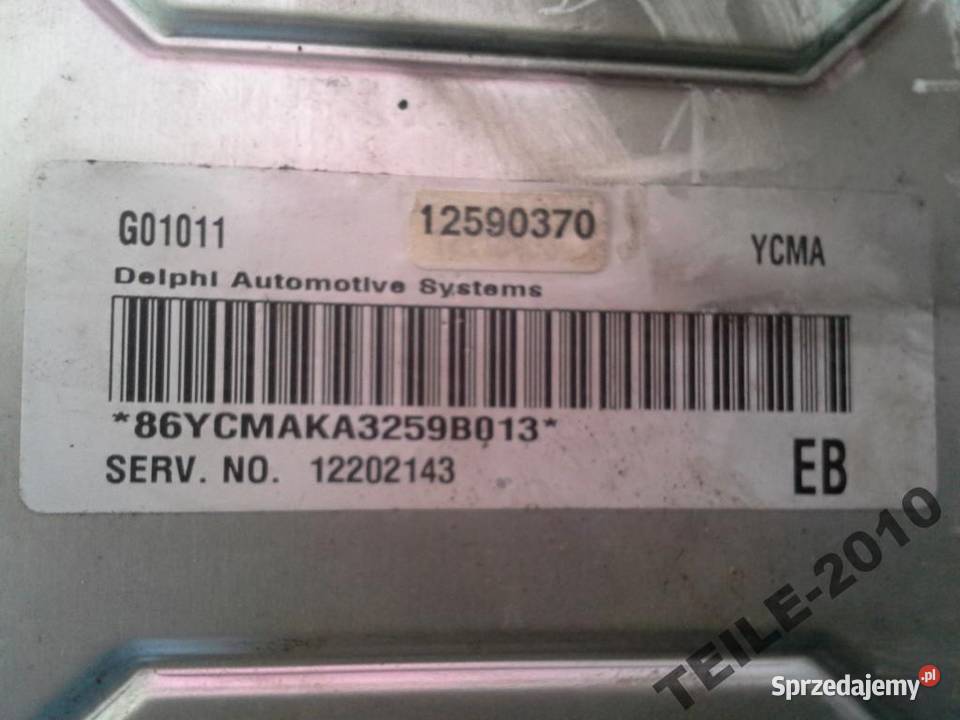 Komputer sterownik 12590370 YCMA WYSYŁKA K10 Międzychód sprzedam