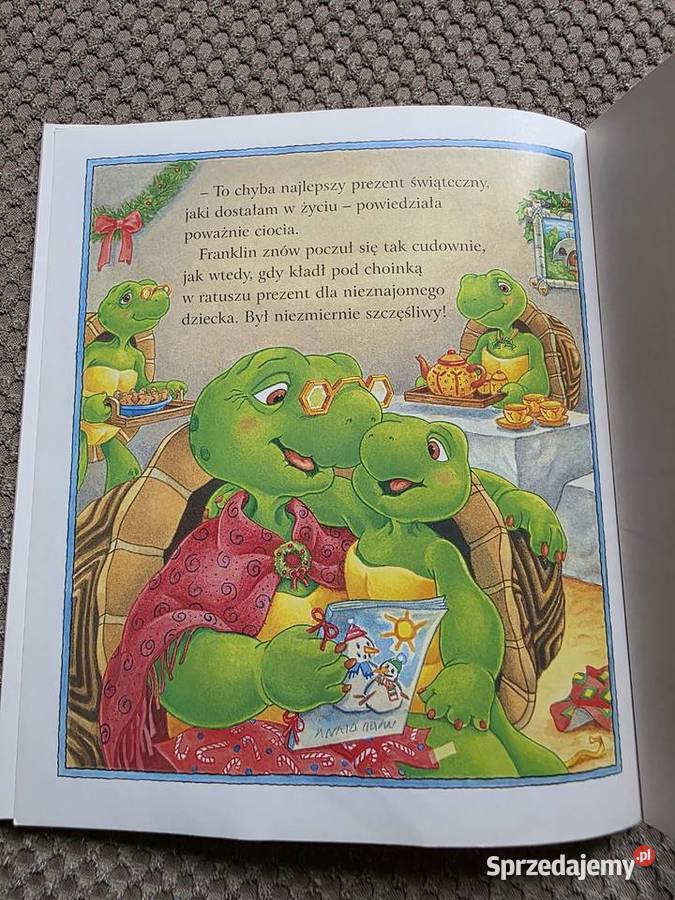 Franklin i prezent świąteczny Bajki i wierszyki Kultura i Rozrywka Kraków sprzedam