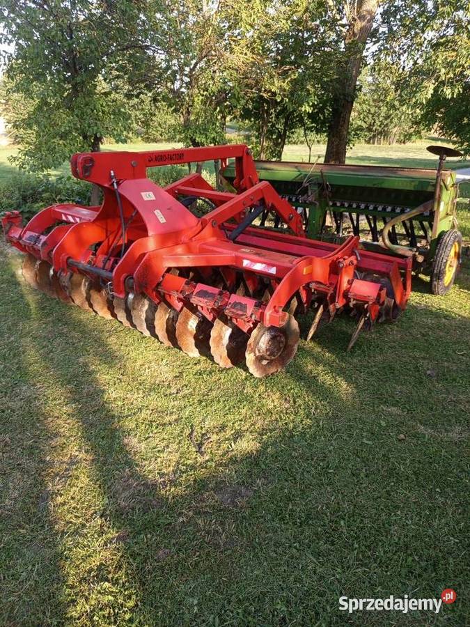 Agregat talerzowy Agro Factory 3m Siewnik nieuszkodzony Baćkowice sprzedam