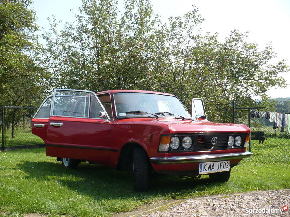 auto do ślubu FSO 125p Paszkówka