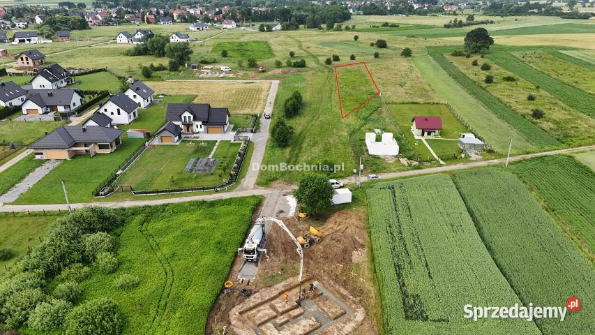 Grunt Krzeczów 2000m2 szambo Sprzedaż