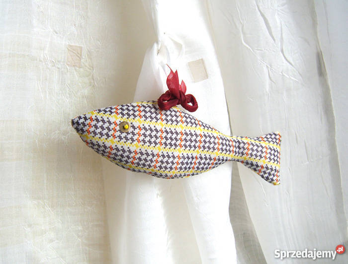 Rybka w kratkę zawieszka ozdobna Katowice