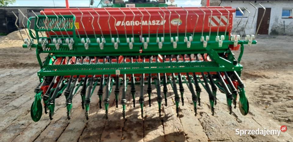 Zestaw uprawowo siewny agromasz 3m Plesewo