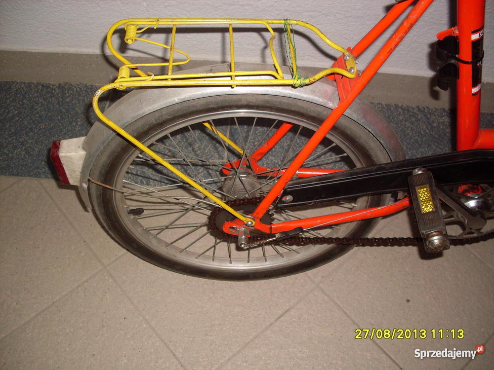 Rower składak z biegami