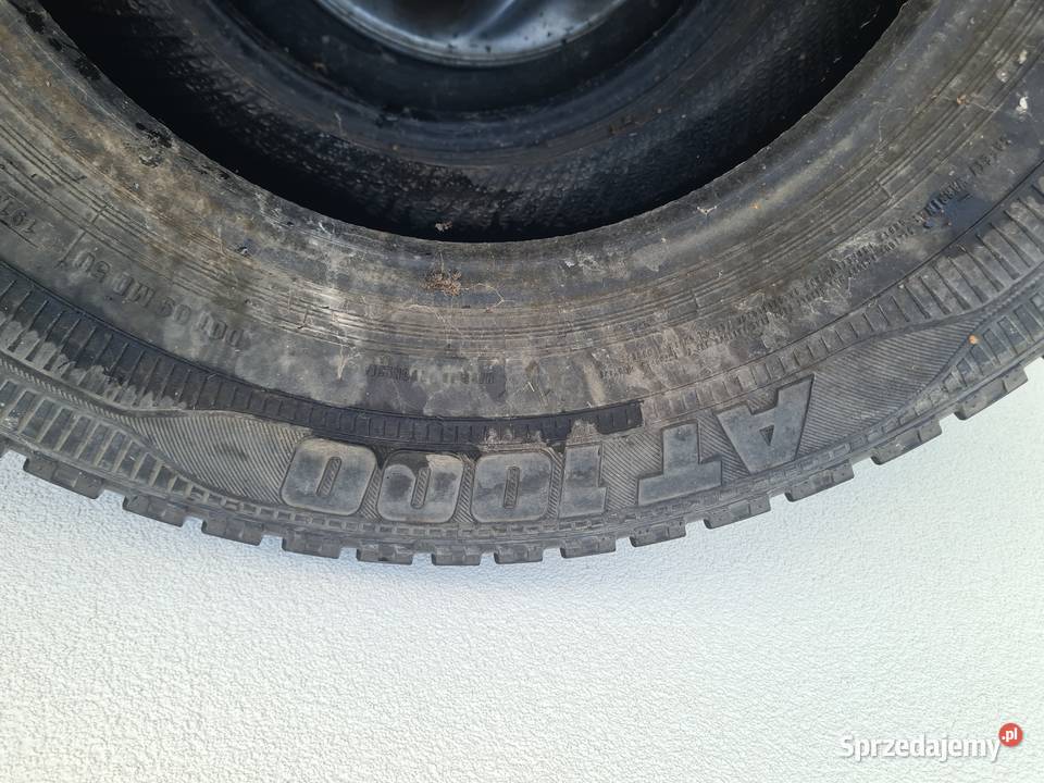 8 opon terenowych i 1 felga całoroczne lubelskie Lublin