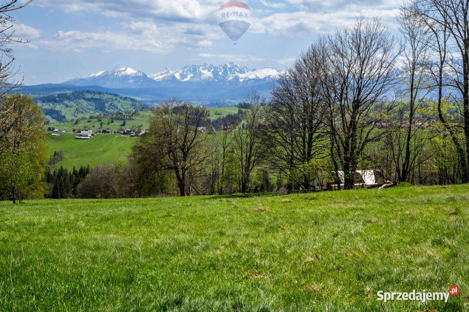 DZIAŁKA BUDOWLANA SIEROCKIE WIDOK NA TATRY
