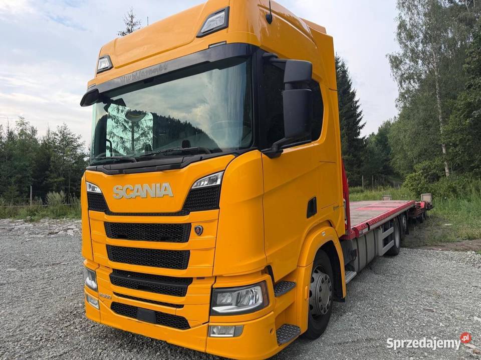 Samochód Ciężarowy Scania 500R Przyczepa Nowa Ruda sprzedam