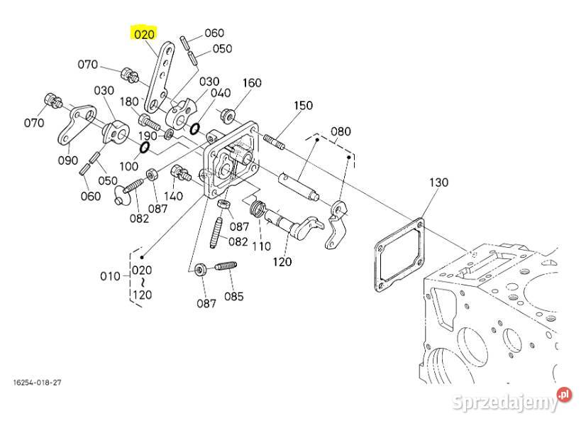 Dźwignia Sterowania Prędkością B1241 B3150 BX261 Bielsko-Biała