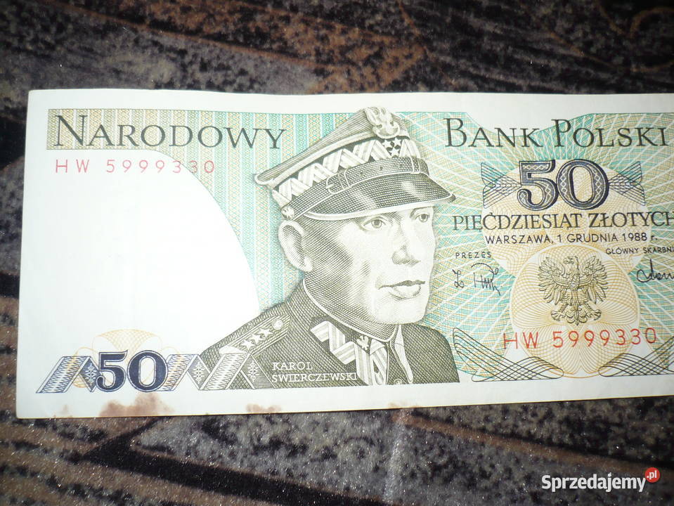 Banknoty 50 i 100 100 sztuk Sztum