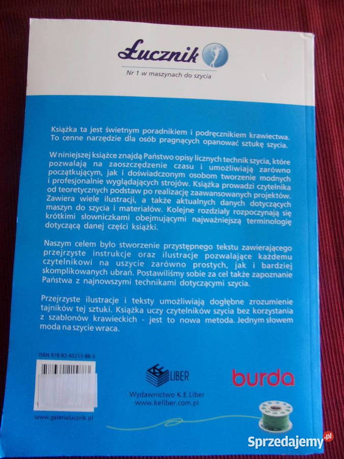 Książka Łucznik Proste i modne szycie super mazowieckie Warszawa