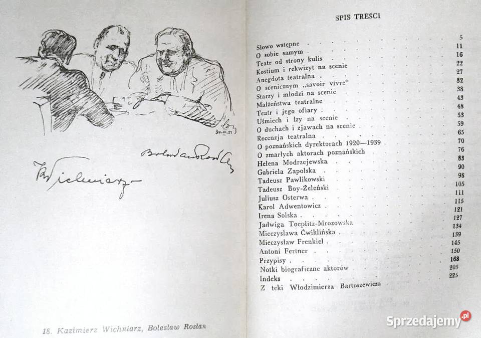 Gawędy teatralne Jerzy Koller sprzedam