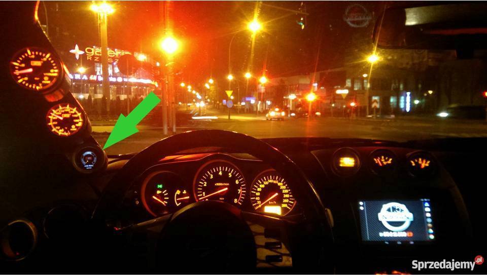 Nowy Wskaźnik AFR AirFuel Ratio Marki Auto Gauge Krosno