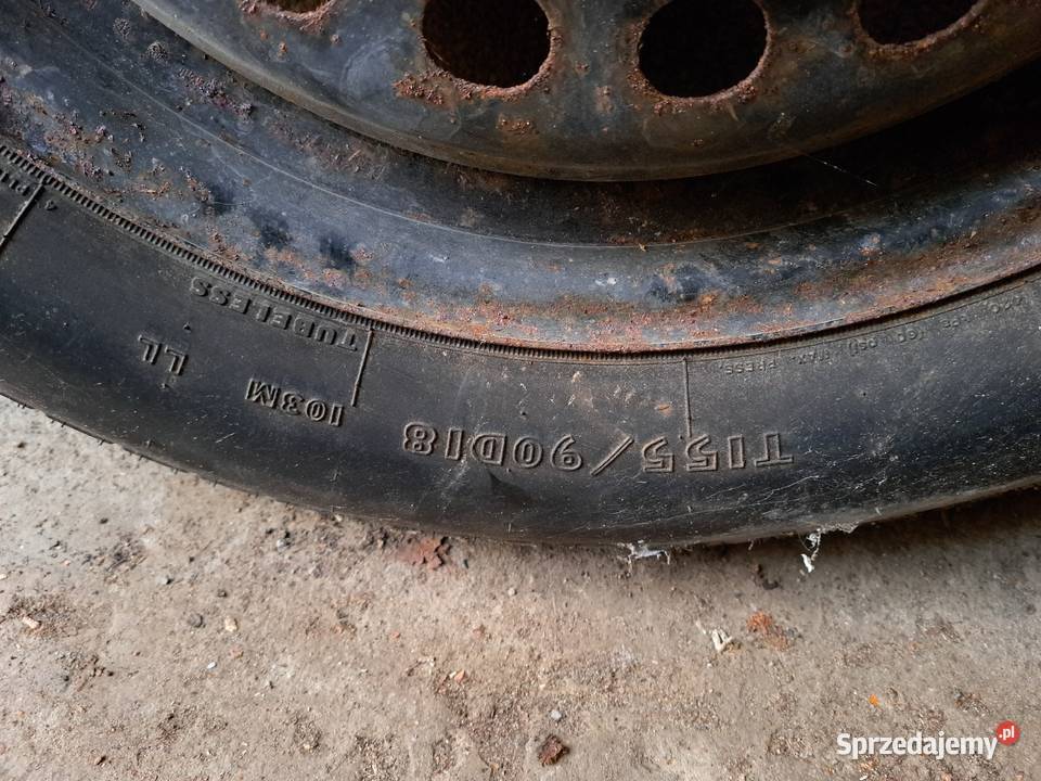 Koło dojazdowe T15590D18 R18 Goodyear Mercedes