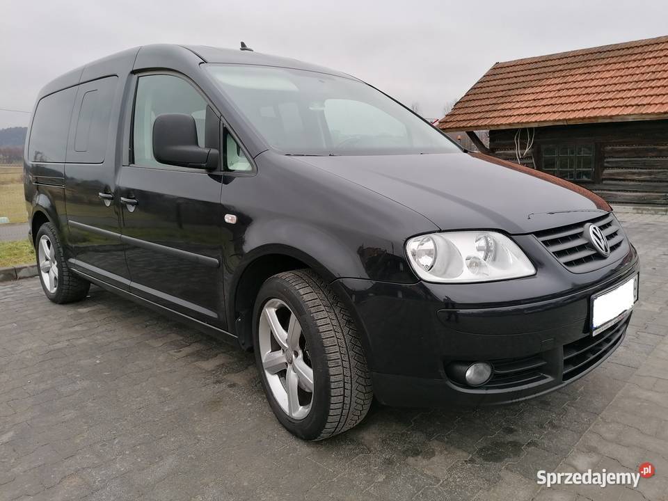 Vw Caddy Maxi Family 7 osób 19 tdi 225 000 Stan Gorlice