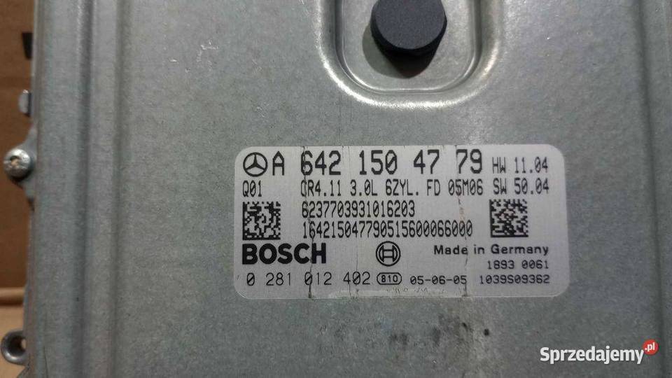 Ecu Komputer Sterownik Silnika Mercedes W211 30 dolnośląskie