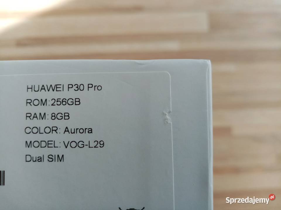 Telefon komórkowy smartfon HUAWEI P30 Pro 256GB Łódź