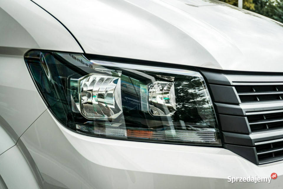 Volkswagen Crafter Skrzyniowy Doka z podwójną nieuszkodzony Łódź