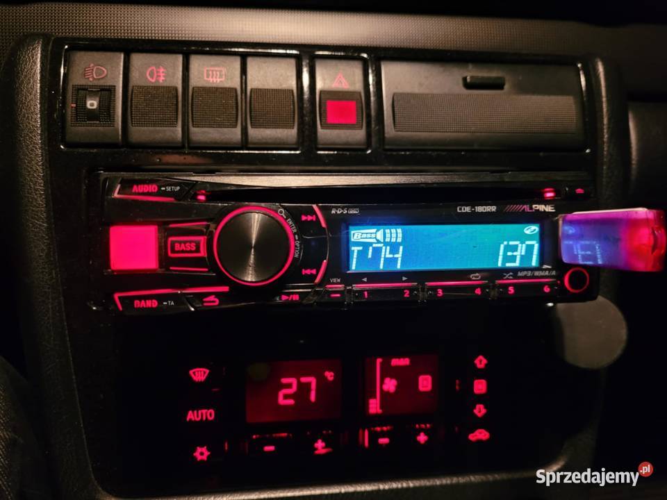Radio samochodowe Alpine CDE 180RR USB AUX CD Szczebrzeszyn sprzedam