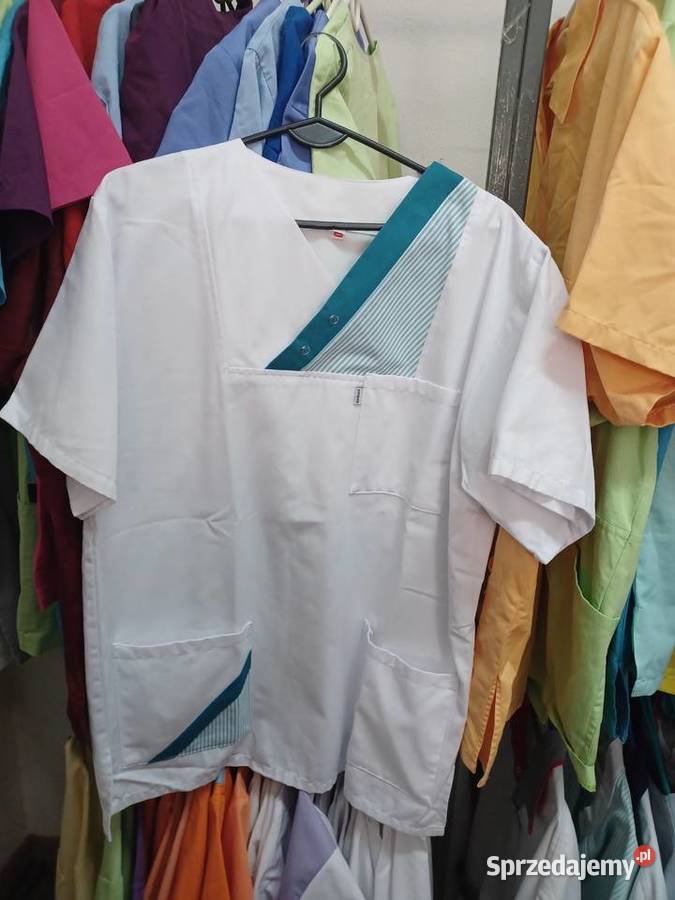 Bluza medyczna używana niebieski Wrocław sprzedam
