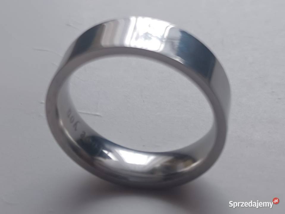 Obrączka Grawerowana I love you Stal nierdzewna sprzedam