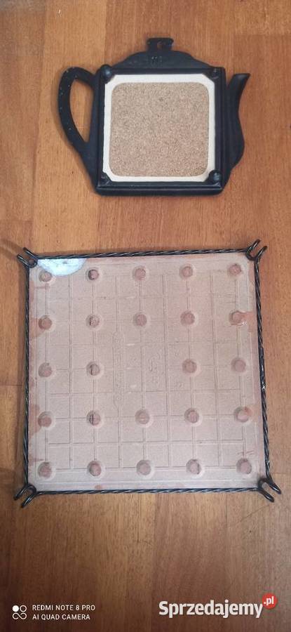 Podstawka pod gorące naczynia Drewniana ramka z