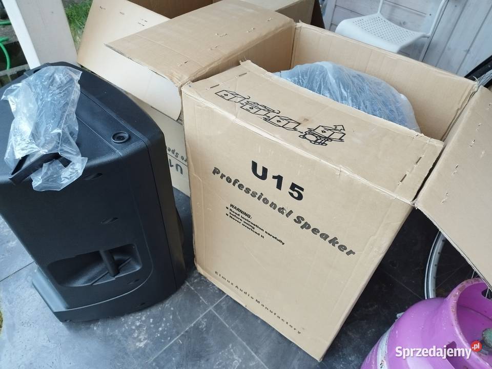 Kolumny Elmuz Estradowe Nowe Miechów sprzedam