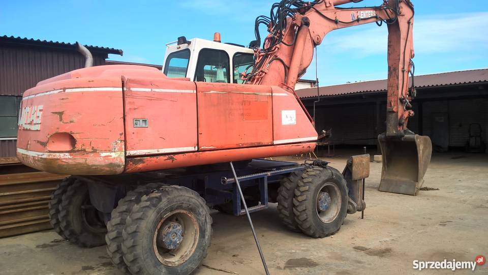 Koparka kołowa ATLAS 1604 zachodniopomorskie Stargard Szczeciński