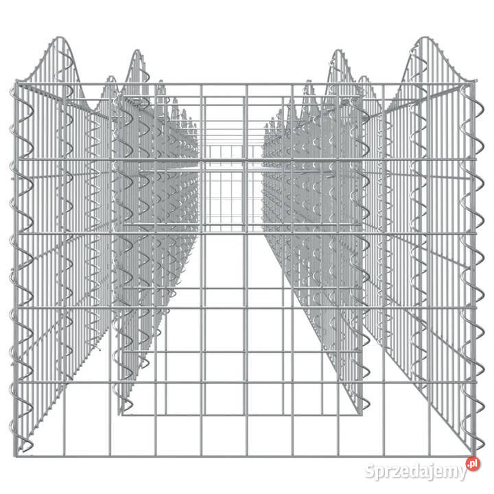 Łukowaty kosz gabionowy 600x50x50 galwanizowane Pozostałe Warszawa