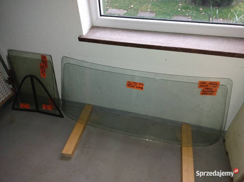 Szyba przód tył boczne fiat 125p klasyk 1970 osobowe Olesno