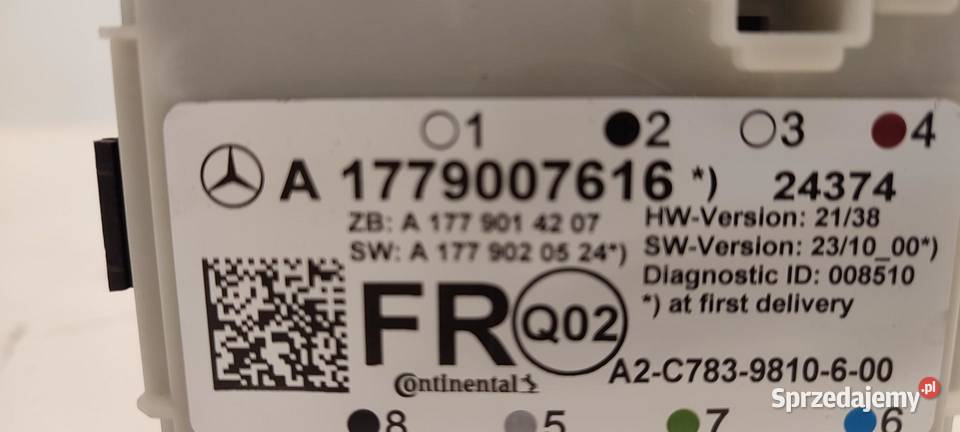 MERCEDES W247 MODUŁ DRZWI PRAWY PRZÓD dolnośląskie