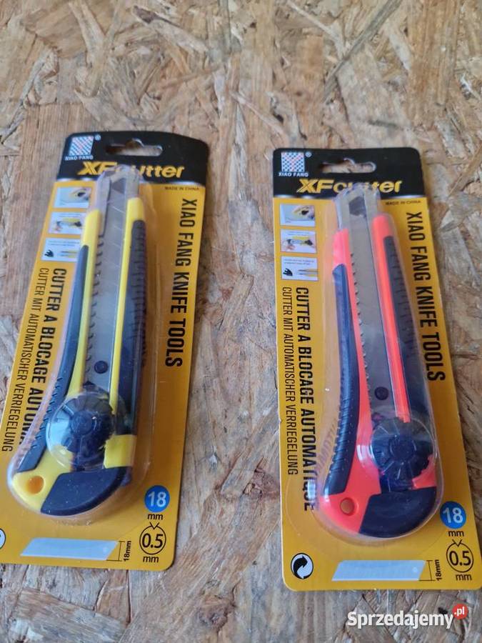 Nożyk do tapet 18mm plastikowa rękojeść wielkopolskie Głogowa