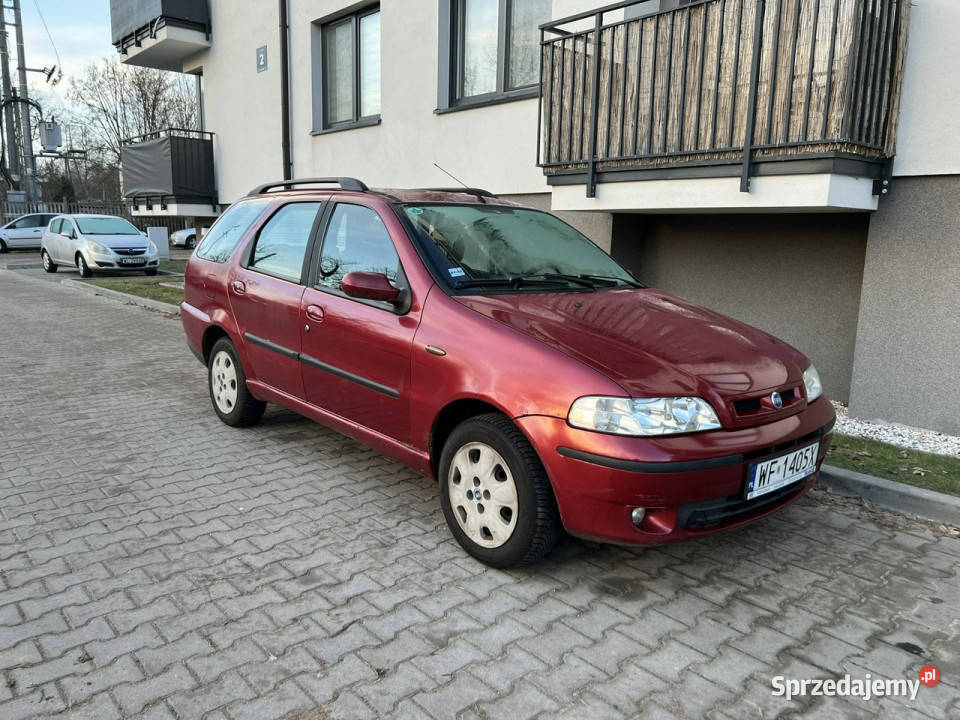 Fiat Palio 12 16V Benzyna 2002r Kombi 1242cm3 mazowieckie Warszawa