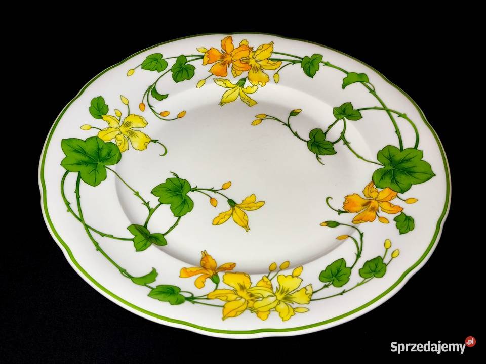 Talerz płaski Villeroy Boch Geranium Chełm sprzedam