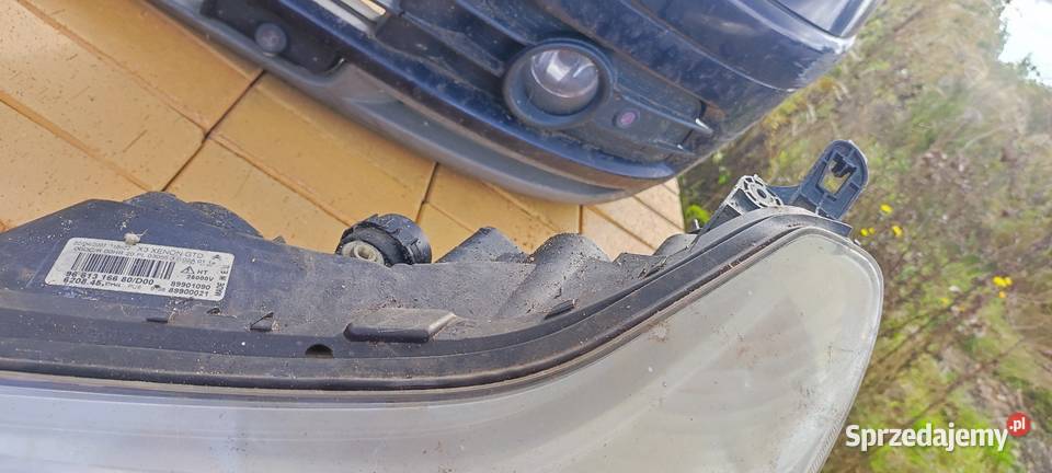 zderzak maska lampy citroen c5 lift osobowe
