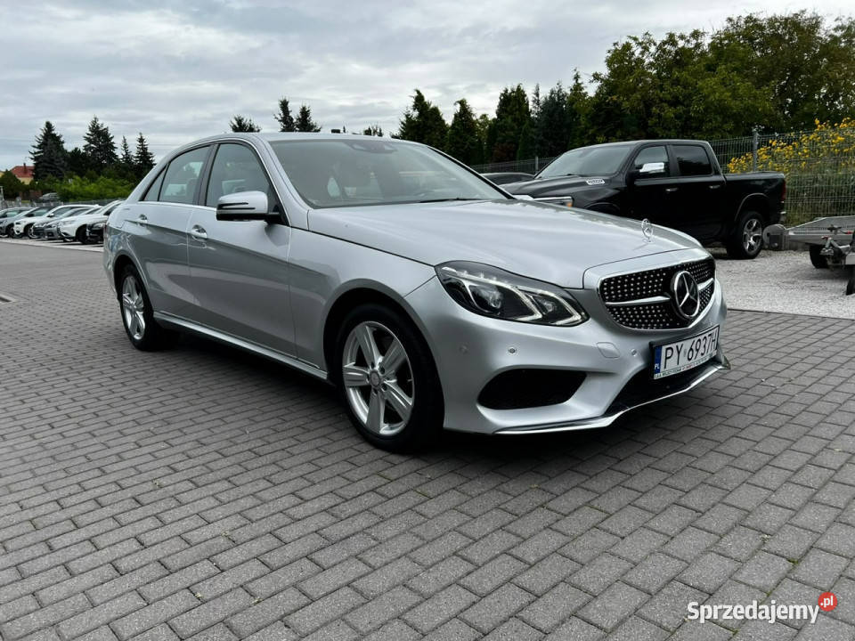 Mercedes E 250 E 250d BlueTec 4MATIC Kamery 360 2143cm3 wielkopolskie Baranowo