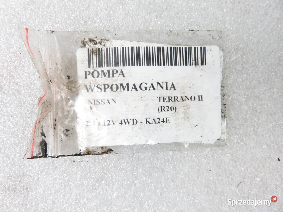 POMPA WSPOMAGANIA NISSAN TERRANO II 24 osobowe Pompy wspomagania