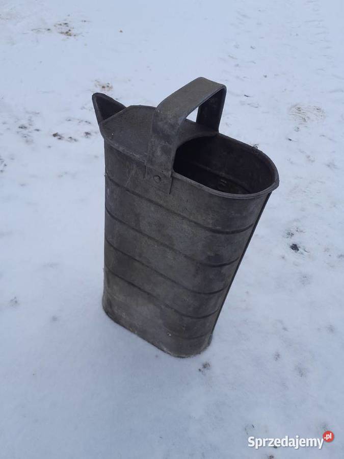 Kanister bańka miarka prl ocynkowana podlaskie Łomża