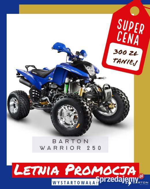 BARTON ROAD HUNTER 200 Z HOMOLOGACJĄ Wysyłka Wrocław