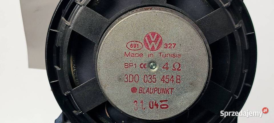 GŁOŚNIK VOLKSWAGEN PHAETON 3D0035454B Lipno