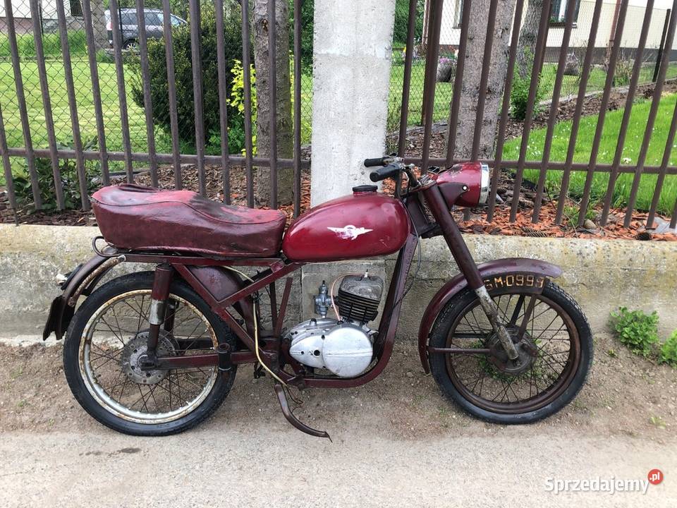 Motocykl WFM WSK M06 64 silnik do remontu dolnośląskie Syców