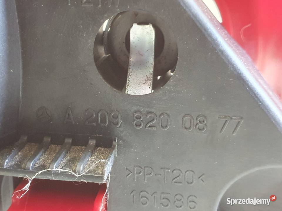 LAMPA PRAWA Mercedes CLK W209 C209 A209 lift lubelskie
